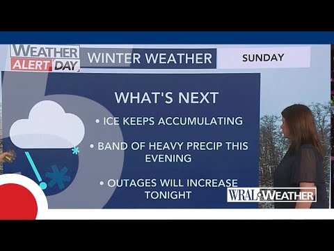 Ice storm update 1130AM: Worse before better as ice builds up