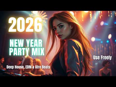 NYE 2026 Ultimate Party Mix Vol. 4 | Deep House, EDM & Afro Beats — PulseHaze | Use Freely