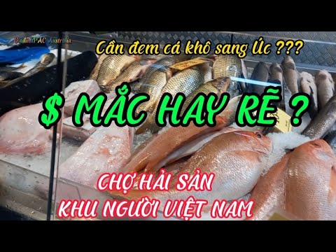 NGƯỜI VIỆT NAM TẠI MELBOURNE BÁN CÁC LOẠI HẢI SẢN CÓ GIỐNG Ở VIỆT NAM KHÔNG ????