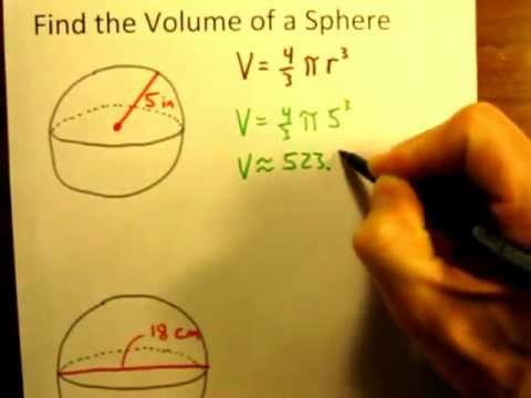 Calculate the Volume of a Sphere