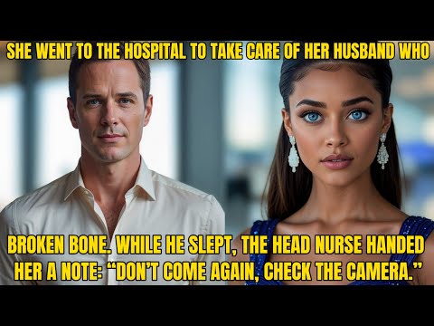 At the Hospital for Her Billionaire Husband’s Broken Bone, a Nurse Slipped Her a Note: “Check the