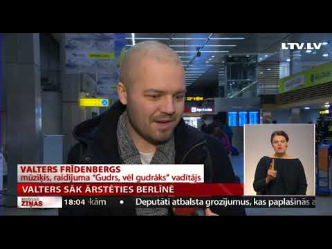 Valters sāk ārstēties Berlīnē