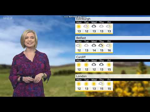 Sarah Keith-Lucas BBC Weather April 2nd 2023 in HD! - 60 fps