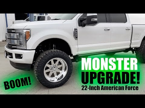F250 with 6-inch Pro Comp lift, American Force Wheels and Nitto tires