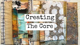 Crafting the Core: Making Mixed Media Book Signatures Step by Step