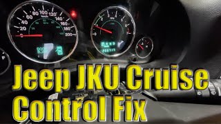 Jeep JKU Cruise Control Fix DIY