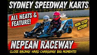 🏁 Sydney Speedway Standard Karts | All Heats & Feature Race | Nepean Raceway | 26 July 2026