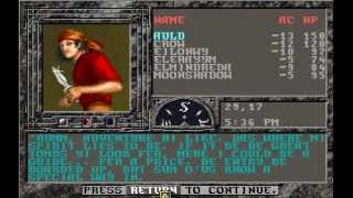 Let's Play "Dark Queen of Krynn" Part 14 - Into the Tombs