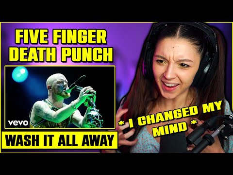 First Time Reaction to Five Finger Death Punch - Wash It All Away