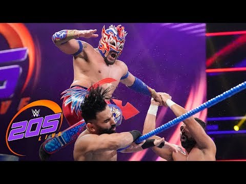 6人タッグマッチ：WWE 205ライブ 2019年8月13日 (6-Man Tag Team Match: WWE 205 Live, Aug. 13, 2019)