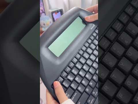 📝 a digital 00’s typewriter #alphasmart #nostalgia #keyboard #cozy #nostalgiacore #retro #asmr