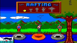 [Amstrad CPC] Rafting - Longplay