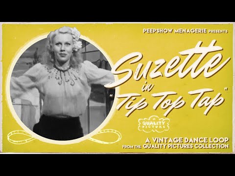 Burlesque Legend Suzette in a Vintage Dance Short