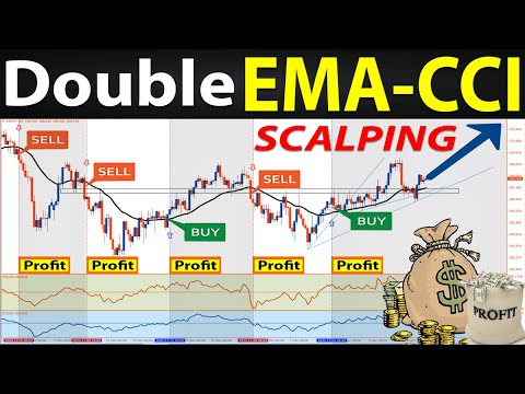 🔴 The "DOUBLE EMA-CCI" SCALPING & SWING Trading Strategy - The Best Zero Line Cross Trading Strategy