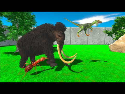 Prehistoric Mammals Death Run - Animal Revolt Battle Simulator