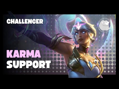 Challenger Karma Support | S2025 Educational Gameplay Commentary Game 180