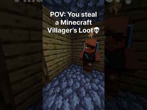 EPIC Minecraft Villager Loot Heist!! 😱