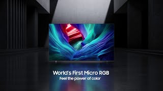 Samsung Unveiling Micro RGB | Samsung