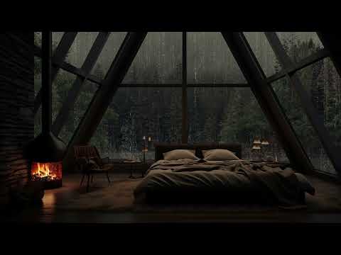 Suoni Di Pioggia Battente Combinati Con Tuoni Per Un Sonno Profondo E Sollievo Dallo Stress