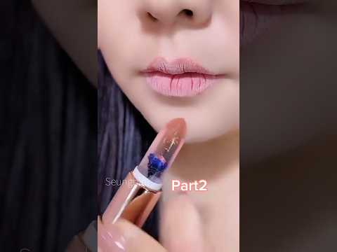 a clear flower lipstick #part2