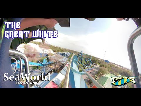 On-ride point of view of Great White
