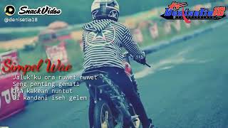 Download lagu Kumpulan quotes Snack Vidio keren abis cocok buat story wa | Drag bike mp3