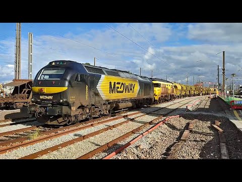 Última viagem dos vagões TDGS da Medway