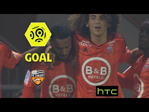 Goal Sylvain MARVEAUX (24') / FC Lorient - Montpellier Hérault SC (2-2)/ 2016-17
