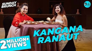 Enjoying Himachali Food With Kangana Ranaut X Sunday Brunch With Kamiya Jani | Curly Tales