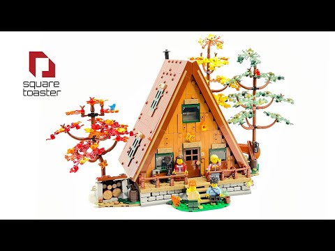LEGO 21338 A-Frame Cabin - Ideas - Speed Build