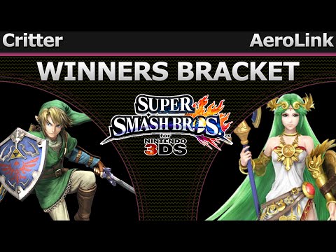 Shockwave Smash 3DS - Critter (Link) vs AeroLink (Palutena) - Winners Bracket