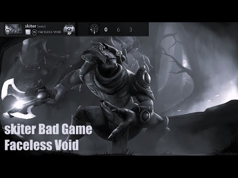 skiter Faceless Void - Dota 2 Pro Dark Side [skiter Bad Game #7] 4K