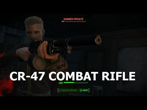 FALLOUT 4 MOD REVIEW CR-74L Combat Rifle (Creation Club)
