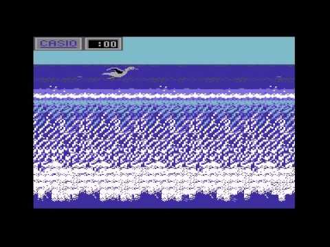 C64 California Games Surfing - Different Endings
