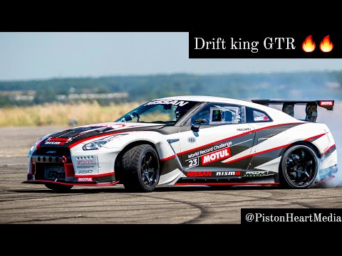 This GTR 🔥 Holds Guinness Book World Record for fastest Drift  🔥🔥🔥