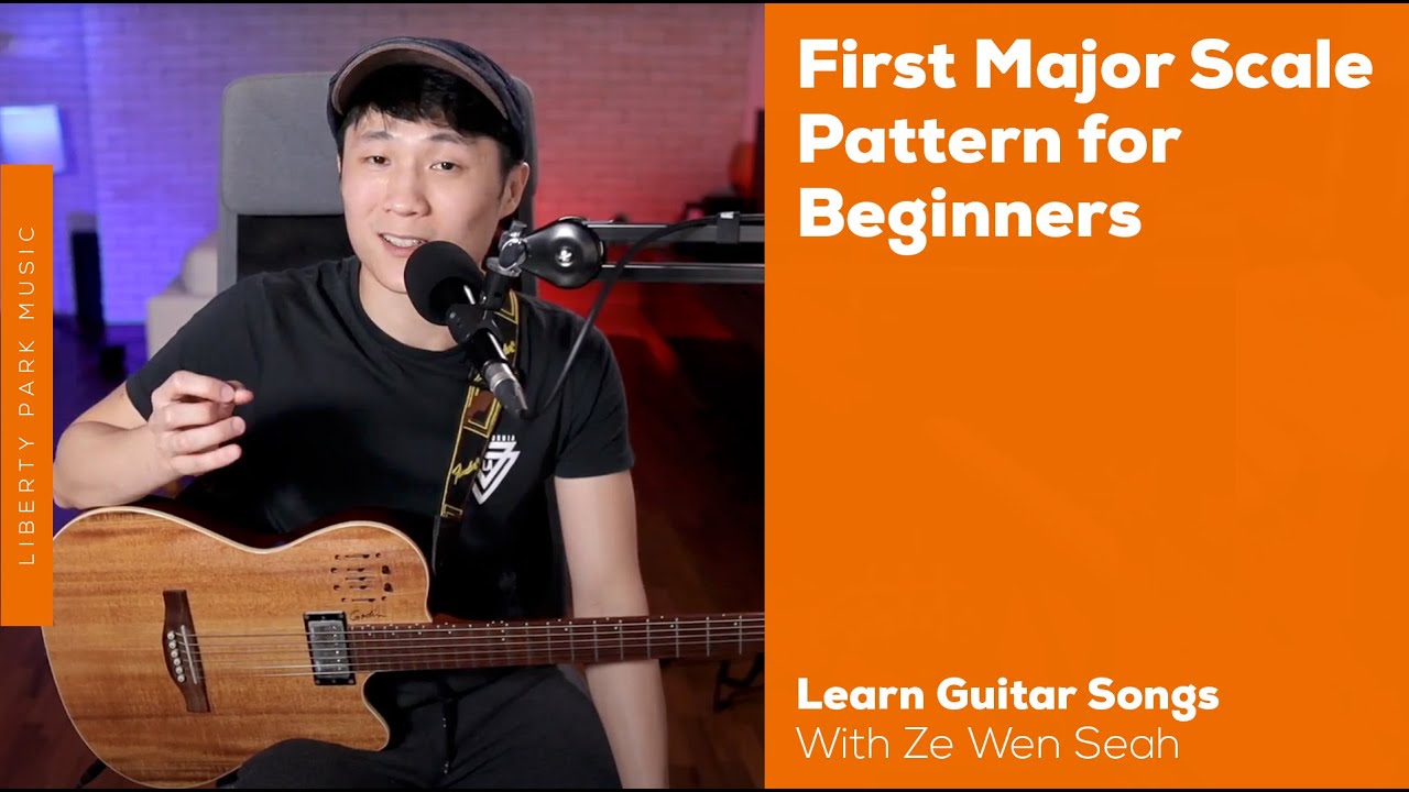 First Major Scale Pattern for Beginners | Beginning Guitar | Guitar Techniques