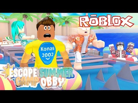 Roblox Escape Summer Camp Obby Roblox Gameplay Konas2002 - 