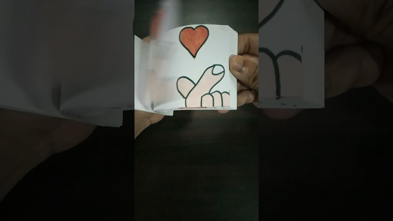 Warmth Of The Love || Flipbook Animation #shorts
