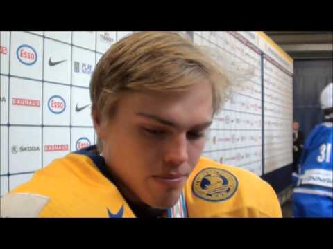 Junior VM 2014: Juniorkronornas Andreas Johnson om finalförlusten mot Finland.