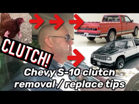 90's Chevy S 10 Clutch Removal Replace tips. Ol’ Chevrolet S10 2.5 L pick up truck.