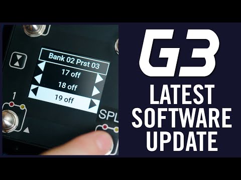 TheGigRig G3 software update