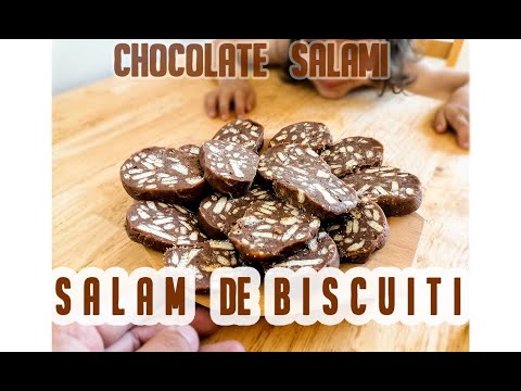 Salam de Biscuiți ( Chocolate Salami )