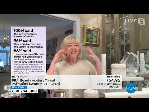 PRAI Beauty Ageless Throat Activating Serum w/Intensyl i...