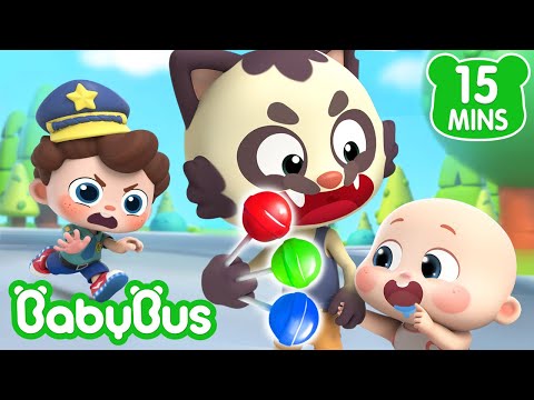 Capa de Não Fale com Estranhos | Sim! Neo | Músicas Infantis & Canções Infantis 🐼 por BabyBus