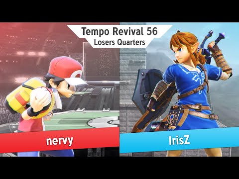 Tempo Revival 56 - nervy (Pkmn Trainer) Vs. IrisZ (Link) - Losers Quarters - Smash Ultimate