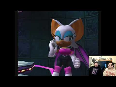 Rouge doin Bruce Jenner like things! PowerUp Mayhem Playthrough (Sonic Adventure 2: Battle pt 16)