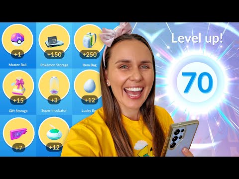 I HIT LEVEL 70 in Pokémon GO!