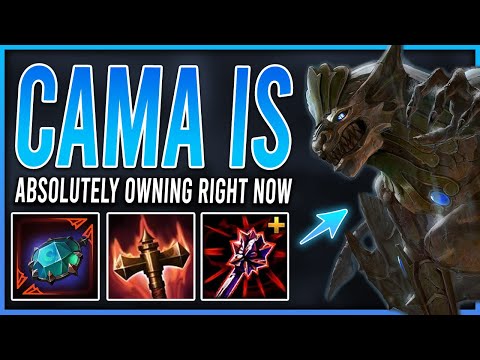 FULL DAMAGE CAMAZOTZ META! - Solo Ranked Conquest Season X #smite #smiteseason10