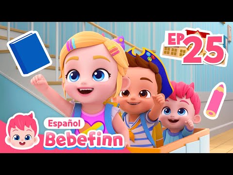 Así Vamos a la Escuela🏫 | EP25 | Canciones Infantiles | Bebefinn en español