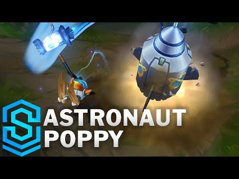 Astronaut Poppy Skin Spotlight - Pre-Release - League of Legends